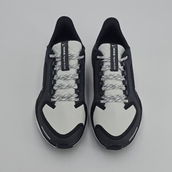 Nike Womens 8 Air Zoom Pegasus 41 GORE-TEX road running shoe Black White Gray - Picture 9 of 14
